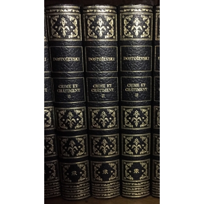  Livre relié de décoration DOSTOÏEVSKI sur  Moinat SA  - Antiquités décoration