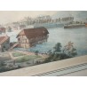 Engraving ‘View of Geneva’ by LEVEQUE.  at Moinat SA  – Antiques and decorative items –  Engravings, lithographs