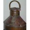 Ship’s lantern, made of copper, signed. At  Moinat SA  – Antiques and home décor