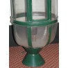 Green round floor lamp, made of iron, from  Moinat SA  - Antiques and home décor