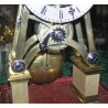 "Squelette" clock, in brass and steel, at  Moinat SA  - Antiques and home décor