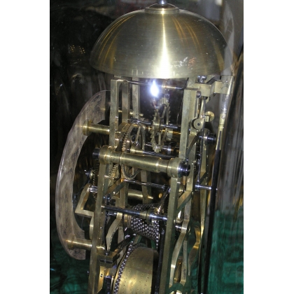 "Squelette" clock, in brass and steel, at  Moinat SA  - Antiques and home décor