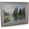 Paintings | Painting entitled ‘Les Paccots’ by G. PEITREQUIN, Moinat SA  – Antiques and home décor