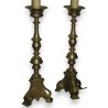 Pair of candlesticks converted into lamps, by  Moinat SA  - Antiques and home décor