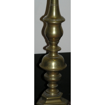 Pair of candlesticks converted into lamps, by  Moinat SA  - Antiques and home décor