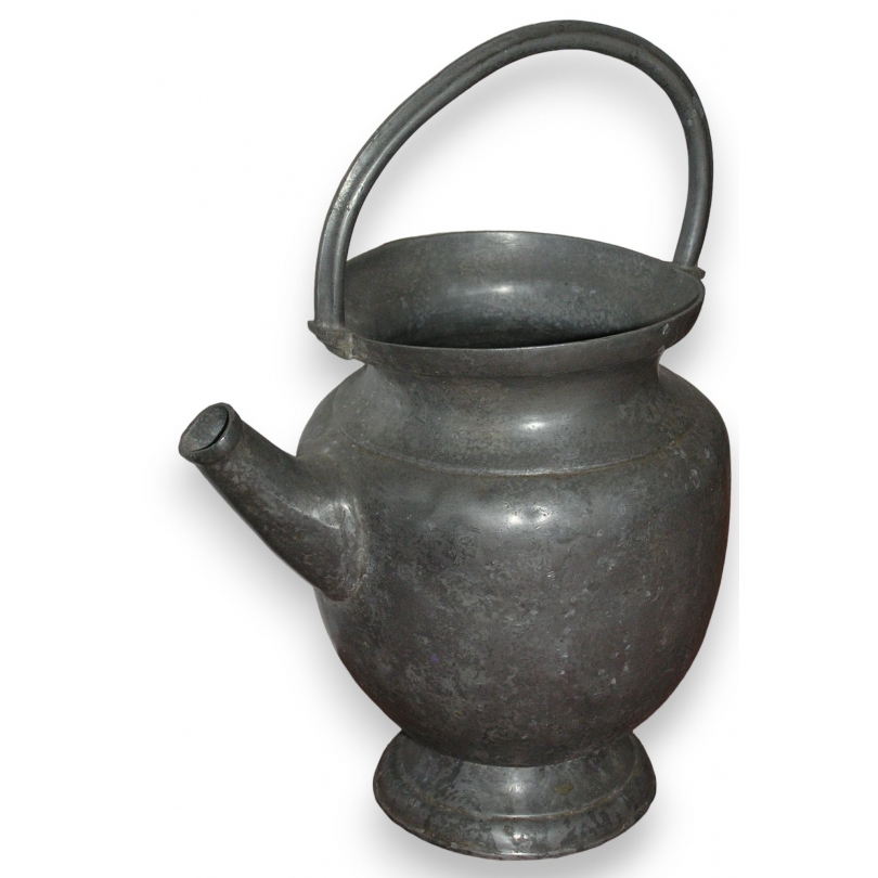 Pewter pot with handle. Italy. 20th century, on  Moinat SA  - Antiques and decorative items