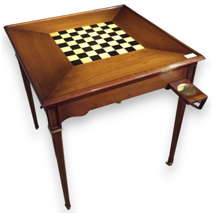  Table à jeux style Directoire, en sur  Moinat SA  - Antiquités décoration