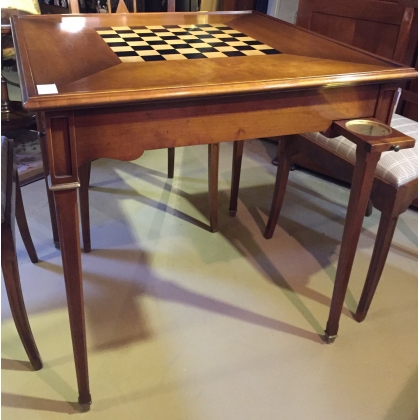  Table à jeux style Directoire, en sur  Moinat SA  - Antiquités décoration