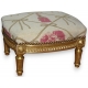 Tabouret de pieds de style Louis XVI,