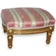 Tabouret de pieds de style Louis XVI,