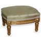 Tabouret de pieds de style Louis XVI,