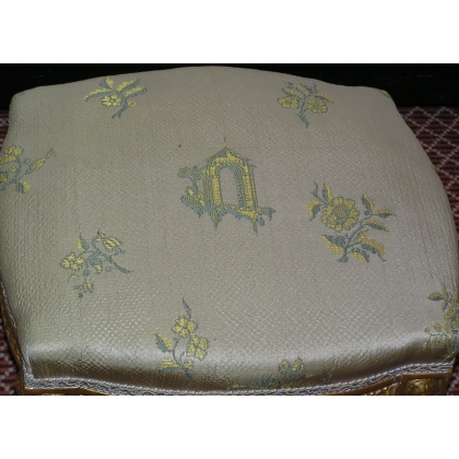 Louis XVI-style footstool, from  Moinat SA  - Antiques and home décor