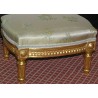 Louis XVI-style footstool, from  Moinat SA  - Antiques and home décor