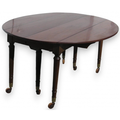  Table de salle à manger, en acajou. sur  Moinat SA  - Antiquités décoration
