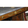 Empire console table, in mahogany and black wood. at  Moinat SA  - Antiques and home décor