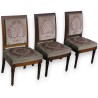 Set of 3 Empire-style chairs, by Moinat SA – Antiques and home décor