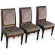 Ensemble de 3 chaises Empire