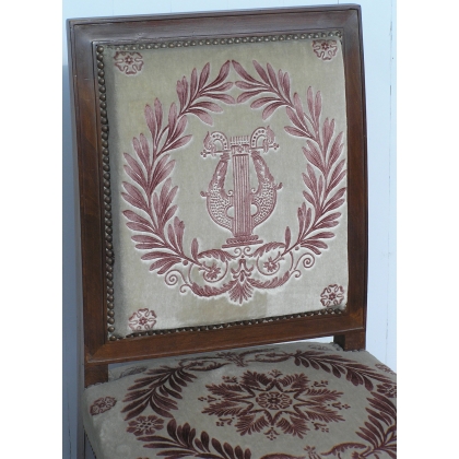 Set of 3 Empire-style chairs, by Moinat SA – Antiques and home décor
