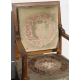 Paire de fauteuils Empire, en acajou.