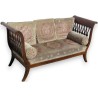Empire-style daybed, in mahogany. France. Available from  Moinat SA  - Antiques and home décor