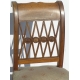 Paire de chaises Directoire,