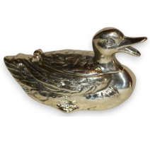 Cendrier de poche, boite en forme de canard