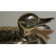 Cendrier de poche, boite en forme de canard