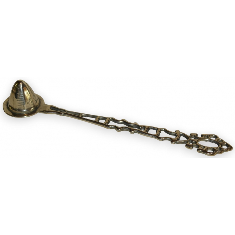 Polished brass candle snuffer at Moinat SA – Antiques and home décor