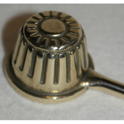 Polished brass candle snuffer at  Moinat SA  - Antiques and home décor