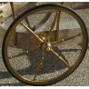 ALDO TURA three-wheeled serving trolley. Available from Moinat SA – Antiques and home décor