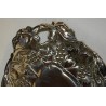 Oval ‘Vigne’ fruit bowl in brass from  Moinat SA  - Antiques and home décor