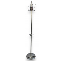 Porte-manteaux en laiton poli, 4 bras