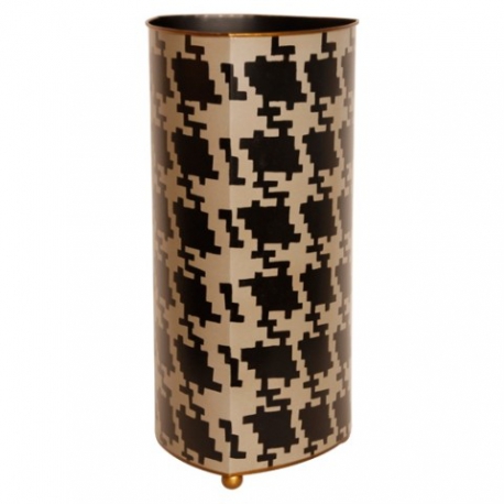 Triangular sheet metal umbrella stand at Moinat SA – Antiques and home décor
