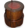 Round mahogany chest of drawers. From  Moinat SA  - Antiques and home décor