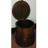 Round mahogany chest of drawers. From  Moinat SA  - Antiques and home décor