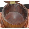 Round mahogany chest of drawers. From  Moinat SA  - Antiques and home décor