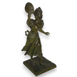 Bronze \"Le premier prix\", signé ANFRIE.