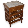 Cherry wood bottle rack, set of 2, from Moinat SA – Antiques and home décor