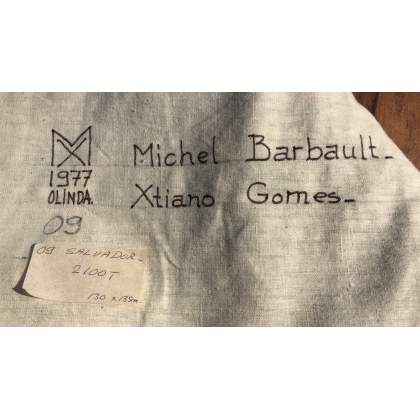  Tapisserie, en laine de Michel BARBAULT sur  Moinat SA  - Antiquités décoration