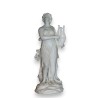 "Erato" biscuit porcelain statue, marked MV, by Moinat SA – Antiques and decorative items