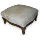 Tabouret de pieds Louis XV recouvert de