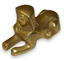 Petit Sphinx en bronze doré