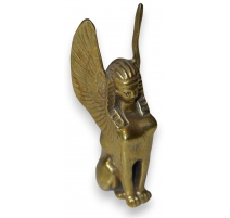 Sphinx ailé en bronze doré
