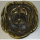 Cendrier en bronze "Tête de chien"