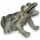 Grenouille en bronze provenant du jeux