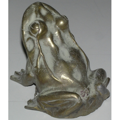 Grenouille en bronze provenant du jeux