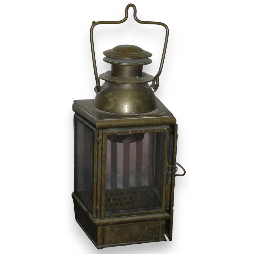 Brass lantern wall light. 1925. at  Moinat SA  - Antiques and home décor