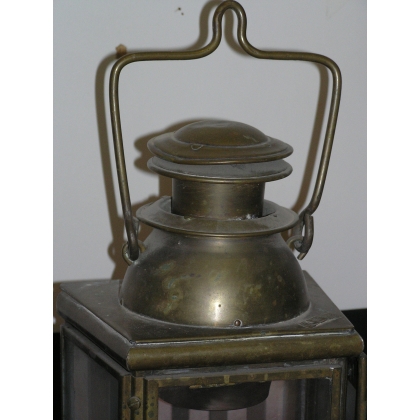 Brass lantern wall light. 1925. at  Moinat SA  - Antiques and home décor