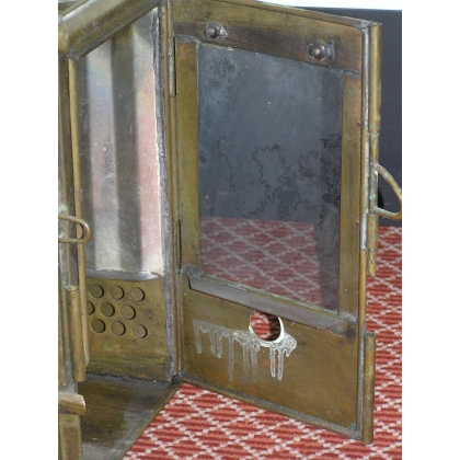 Brass lantern wall light. 1925. at  Moinat SA  - Antiques and home décor