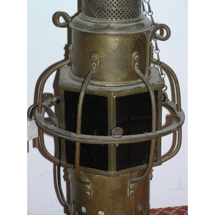 Brass ship’s lantern. At  Moinat SA  – Antiques and home décor